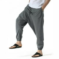Muške hlače New Labavi leteći plus veličina modnih sportskih tajica Proljetne pantalone Vanjski prozračni