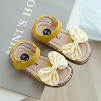 DMQupv ash toklice cipele mekane točke bez klizanja dječje dječje sandale za bebe princeze djevojke