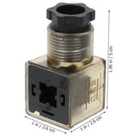 DIN priključni konektor solenoidni ventili Konektor profesionalni pring priključak sa indikatorom