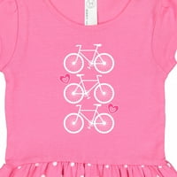 Inktastični biciklistički pokloni Bicikl Silhouette poklon mališana djevojka haljina