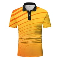Strugten muške ljetne sportske odjeće revel ispisana majica kratkih rukava casual golf prozračna udobna