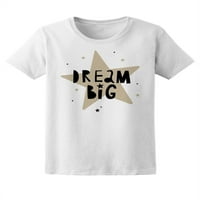 Slatka snova velika zvjezdica majica žena -image by shutterstock, ženska XX-velika