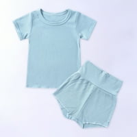 WHLBF Dječja odjeća za uklanjanje odjeće Dječje dječje dječake Djevojke Modna slatka boja kratki rukav