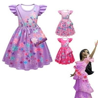 Encanto Mirabel Isabella haljina za kostim - Dječje djece Madrigal Porodica Halloween Cosplay kostimi