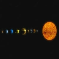 Ispis postera za solarni sistem