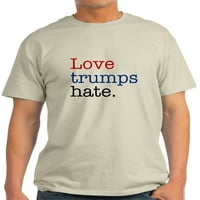 Cafepress - ljubav Trumps mržnja majica - lagana majica - CP
