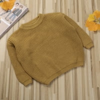 Ciycuit Toddler Baby Girl Boy Knit džemper pulover Duks tople majice dugih rukava
