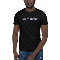 SchuylerVille Retro stil kratkih rukava pamučna majica s nedefiniranim poklonima