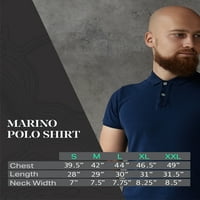 Mio Marino Muška dizajner Golf polo majica - paket