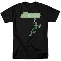 Zeleni fenjer - logotip konstrukcije energije - košulja kratkih rukava - srednja