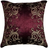 Bacite jastuče - set vezenog ukrasnog baršuna za cvjetni uzorak kauč za jastuk za kućni dekor kauč kauč