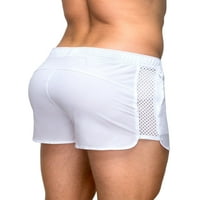 Avamo Muške ljetne kratke hlače Srednja struka Boja plaža Kratke hlače Prozračne mini pantalone Brza