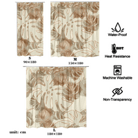 Tuš za zavjese neutralna minimalistička šik osnova tkanina VNTAge tuš za tuširanje za kupaonicu Lagana