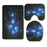Zvijezda Clastel Constellation Bik Spikes Gljevite u kupaonici Rugljači za kupanje Contour Mat i toaletni