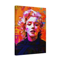 Marilyn dva platna zidna umjetnost - pop umjetnost Stephen Chambers