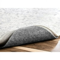 1 3 debela premium ne-klizanje smanjuje prostirku za tepih buke - siva pravokutnik 10 '19' 12 '15'