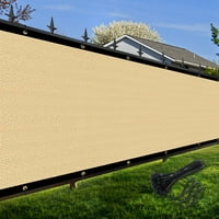 Artpuch Privatnost ograda zaslona FT Sand Prilagođeni vanjskim mrežastim pločama za dvorište, balkon,