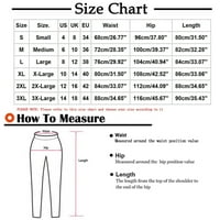 Kamummark PI ženske hlače plus veličina zazor žensko ljeto Ležerne prilike za tisak Džepne hlače Nepravilne
