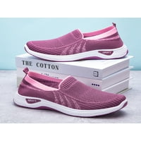Fangasis ženske cipele za hodanje na stanama patchwork tenisice Žene Ležerne prilike pakete Workout Komforna sportska cipela ljubičasta ružičasta 8