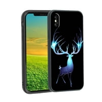 Kompatibilan sa iPhone XS MA telefonom, futrola za jelena-životinja Silikonska zaštitna za teen Girl