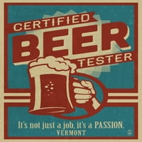Vermont, certificirani ispitivač piva