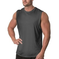 Muške majice Ležerne prilike Stylish Street Sports Fitness visoki veliki zli mišić Majica bez rukava