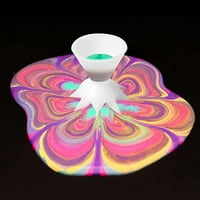 Split Cup za farbanje boje, sipajući se ponovo za višekratnu ulogu podijeljene boje čaša