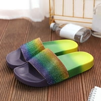 Ženske kućne papuče sandale dame svijetle boje ženske sandale toaletni papuča kupaonica jednostavne