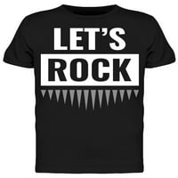 Pusti rock majicu muškarci -Image by shutterstock, muški medij