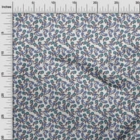 Onuone rayon teal plavi blok tkanine šivaći materijal za ispis tkanine sa dvorištem široko
