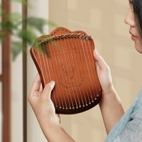 Walmeck string lyre harfe prijenosni čvrsti bukov drhtav harf gudački muzički instrument sa kuniranjem
