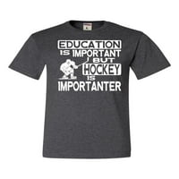 Obrazovanje odraslih je važno, ali hokej je uvoznik majica