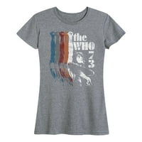 The WHO - - Ženska grafička majica kratkih rukava