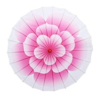 Ručno izrađeni božurski cvjetni kišobran ukrasni uljani kišobran za plesne ukrase performanse rekvizicije