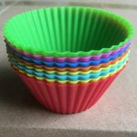 Bigstone silikonski muffin kalupi Cupcake desert za pečenje tabene za pečenje Obloga čašica alata