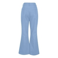 Aurouralne taktičke pantalone za muškarce Ležerni džepovi patentni džepovi sa zatvaračem vintage hlače