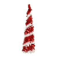 Giligiliso 4. Feming Božićno slovojeno umjetno stablo, mali tanak i dugački sektor za praznične ukrase
