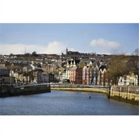 Panoramske slike PPI klečeći kanu River Lee Cork City Ireland Poster Print panoramskim slikama - 24