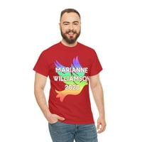 Marianne Williamson za predsjednika Rainbow Dove muške majice kratkih rukava