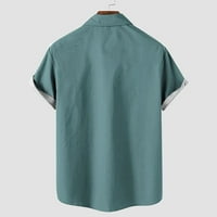 Košulje za muškarce 3D digitalni džep za silaznu košulju sa kratkim rukavima