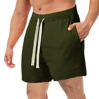 Muškarci Solid Ležerne prilike Ležerne prilike za kratke kratke hlače sa džepovima Yutnsbel