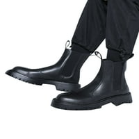 Fangasis muškarci Radne cipele Povucite na Chelsea Boot platformu Elastične čizme Walk Walk Formalno