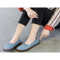 Rotosw Dame Loafers Slip na casual cipela Udobne cipele Lagana neklizačka cipela za šetnju vožnje plave
