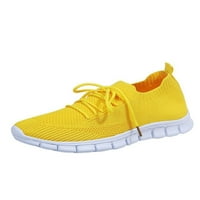 Romomi Atletičke tenisice Žene Ležerne prilike obuke cipele na udobnim šetnji cipelama za hodanje Yellow