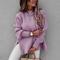 Džemper za ženske ležerne pulover s dugim rukavima