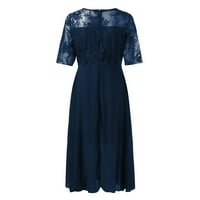 Ženske haljine Ljeto casual duljine čaja Vez čipka čipke šifonske haljine