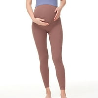 Lu's Chic ženske joge gamaše majčinstvo Yoga Hlače Workout Spande Trčanje za gležnjeve Ljetne pantalone sa visokim strukom Svjetlos