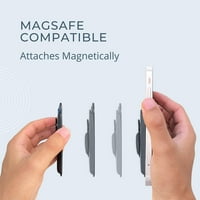 Magsafe Wallet s nosačem Airtag Holder Magnet Card karticom Kompatibilan je s iPhone serijama, smeđim