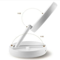 Dvostrana LED zrcalna svjetiljka s uvećanjem sa ladicom iznutra sa USB kabelom; Veličina proizvoda: