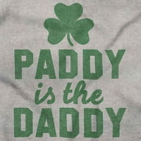 Smiješan irski tata St Patty Day Piting Ženski majica s dugim rukavima Brisco Brends X